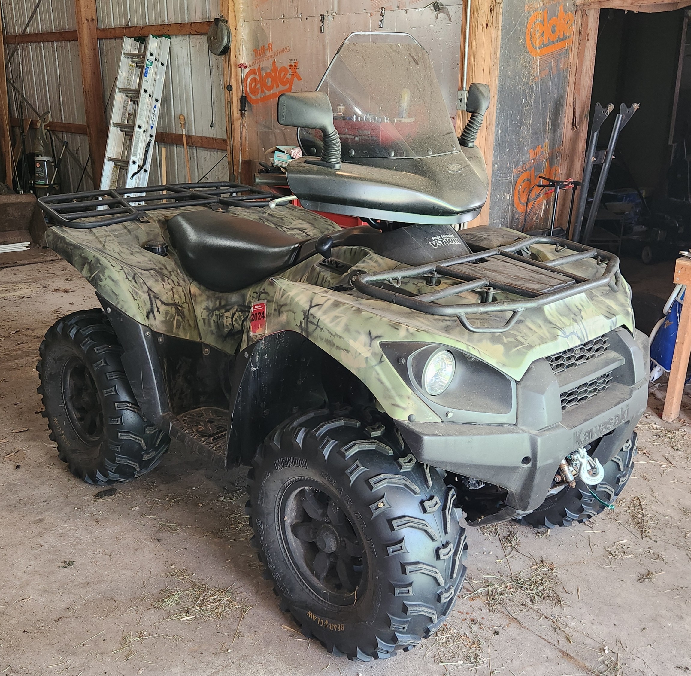Item: 2012 Kawasaki Grizzly 750 ATV